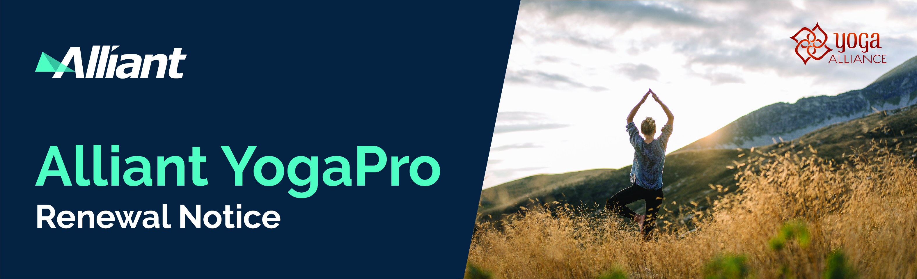 Alliant YogaPro Renewal Notice